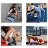 Hip Thrust Belt for Dumbbells Slip-Resistant Padding Booty Strength Training Belt
