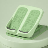Adjustable Slant Board Calf Stretcher for Home Stretching Exercise Green