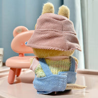 Mini Costume Set for 15cm LABUBU POP MART Doll Clothes Shoes Hats Kit Style 1