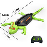 Wall Climbing RC Chameleon Toy – Wall Crawler Lizard with LED Eyes