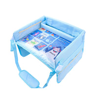 Portable Kids Travel Tray Kids Lap Tray Car Seat Tray for Toddler Kid Car Activities Style 2