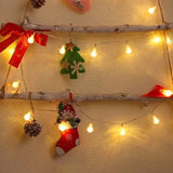 Glowing Wall-Mounted Christmas Tree with Lights Perfect for Small Spaces