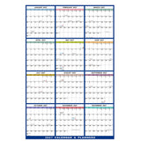 2027 Dry Erase Wall Calendar Double Sided Planner 88x59cm