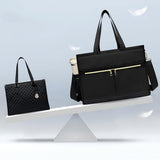 Insulated Lunch Tote Bag with Compartment Perfect for Travel and Leisure Black