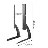 Universal TV Stand LED LCD TV Stand Mount with 3 Height Adjustable TV Legs
