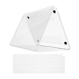 For MacBook Pro 14 Clear Protective Case Set Laptop Plastic Hard Shell and Keyboard Cover