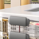 4 Layer Clear Craft Storage Box Detachable with Carry Handle