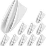 10 PCS Polyester Satin Dinner Napkins for Weddings Hotels Dining White