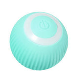 USB Rechargeable Interactive Cat Toy Ball – Smart Rolling Design for Indoor Cats Blue