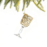 8PCS Christmas Acrylic Snowflake Hanging Ornaments Xmas Tree Decoration Pendants