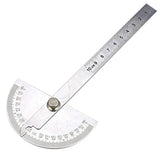 0-180 Degree Stainless Steel Protractor Angle Finder Arm Measuring Gauge Ruler Style 2