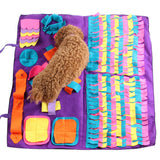 Dog Pet Nose Training Blanket Game Feeding Cushion Sniffing Pad Toys  Snuffle Mat