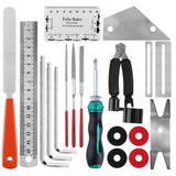 20PCS Luthier Guitar Care and Maintenance Tool Kit for Guitar Players
