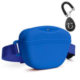 Upgrade Stronger Closure Dog Treat Pouch with Training Treat Bag Pouch Blue