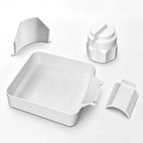 Washing Machine Drain Pan Raised Edge Set for Samsung LG Bosch Siemens Style 2
