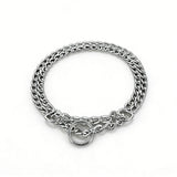 Dog Training Slip Collar Double Row Chain Medium