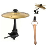 Car Air Vent Mini Drum Cymbal Set with Drum Stick Musical Gadget
