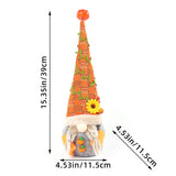 2PS Fall Decorations for Home – Thanksgiving Decor with Fall Pumpkin Gnomes Plush Dolls
