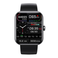 Sports Watch Bluetooth Call Smart Watch Heart Rate Monitoring Fitness Tracker Black