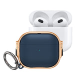 Shockproof Armor Protective Case for AirPods 4th Generation Durable TPU and PC Case Blue