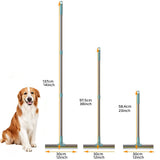 3 in 1  Carpet Rake Adjustable Long Handle for Dog Cat Fur