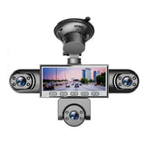 1080P 5 Channel Dash Cam WiFi Front Rear Left Right Inside Car