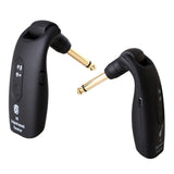 2.4Ghz Wireless A9 Guitar Transmitter Receiver Rechargeable Audio for Electric Guitar Black