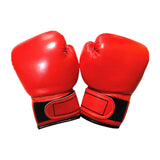 Punching Training Gloves for Sparring Kickboxing Ages 3 to 10 Red