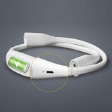 360-Degree Flexible Adjustable Neck Reading Light Rechargeable LED Book Light White