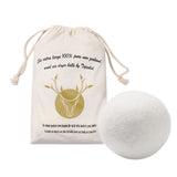 6 PCS Reusable Wool Dryer Balls for Softer Laundry and Reduced Static