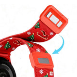 3 PCS Christmas Nylon Watch Bands for Samsung 6th Gen Quick Release