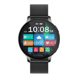 Smart Watch for Women with Bluetooth Calls Fitness Tracker and Sleep Monitor Black