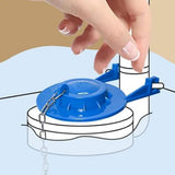 Universal Toilet Flapper Replacement Kit for Toilet Tank Flapper With Stainless Chains and Wrench