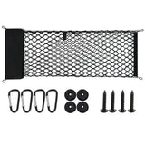 Universal SUV Cargo Net with Storage Bag – Trunk Organizer for Car