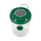 2Pcs Solar Powered Wasp Bee Trap Outdoor Hanging Fruit Flies Traps Catcher