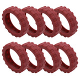 8Pcs Luggage Wheel Covers Silicone Suitcase Wheels Protector Sleeves
