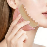 2-Pack Lymphatic Contour Face Brush Set for Facial Massage and Skincare