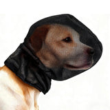 Mesh Dog Face Hood Breathable for Hiking Camping Walking