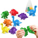 Dinosaur Alphabet Matching Toys Educational Learning Game