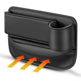 2PCS Auto Seat Gap Organizer with Cup Holders – Storage Box for Phone