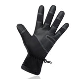 Windproof Warm Outdoor Touch Screen Winter Gloves Thermal Cold Weather Men Women Black