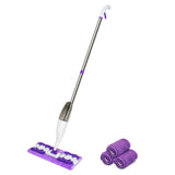 Wet Dry Spray Mop with 3 Reusable Pads for Tile & Wood