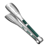 3Pcs 304 Stainless Steel Cooking Tongs for Food Salad BBQ