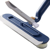 2-in-1 Home Window Squeegee and Cleaning Tool for Glass Mirror and Screens