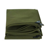 Heavy Duty Waterproof Canvas Tarp with Metal Grommets