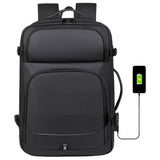 Expandable Luggage Backpack Large Travel Laptop Bag School Bag with USB Charging Port