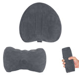 Inflatable Travel Pillow for Side Sleeping Portable Knee Rest Cushion