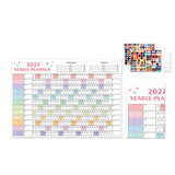 2027 Yearly Wall Calendar for Home Office and School Use Style 2