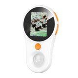 Handheld Macro Digital Microscope Fixed Focus Portable 500X Magnifying Glass Compatible with Windows/Mac OS White