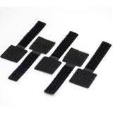 100Pcs Hook and Loop Cable Ties Sticky-back Cable Cord Organizer for Home Office